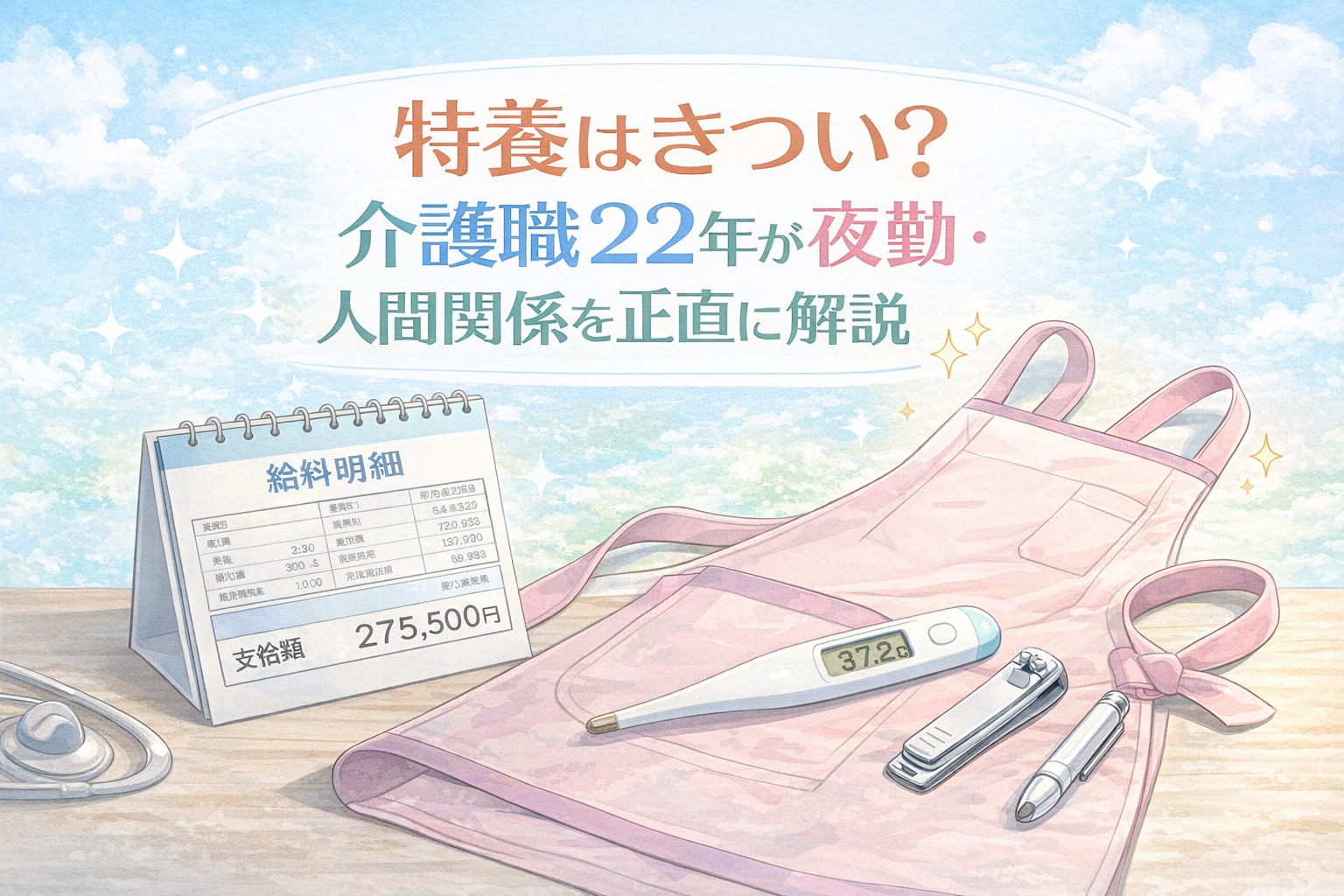 特養はきつい？介護職22年が夜勤・給料・人間関係を正直に解説
